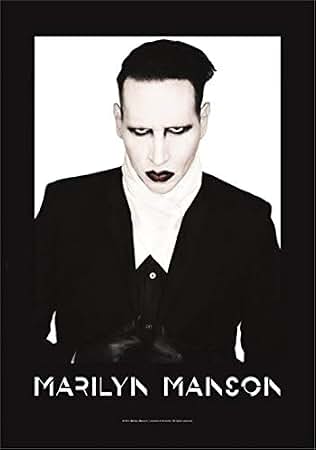 Amazon.com: Marilyn Manson Poster Flag Born Villain