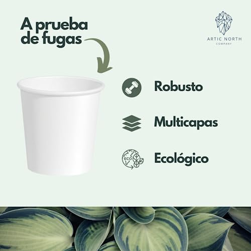 Eco & Natural 400 Bicchieri Usa e Getta da 120 ml