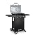 Broil King 814954 Gem 310 Shadow 3-Burner Propane Gas Grill in Black