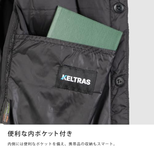 KELTRAS ETHERMALOFT ファイバーダウンジャケット 8372