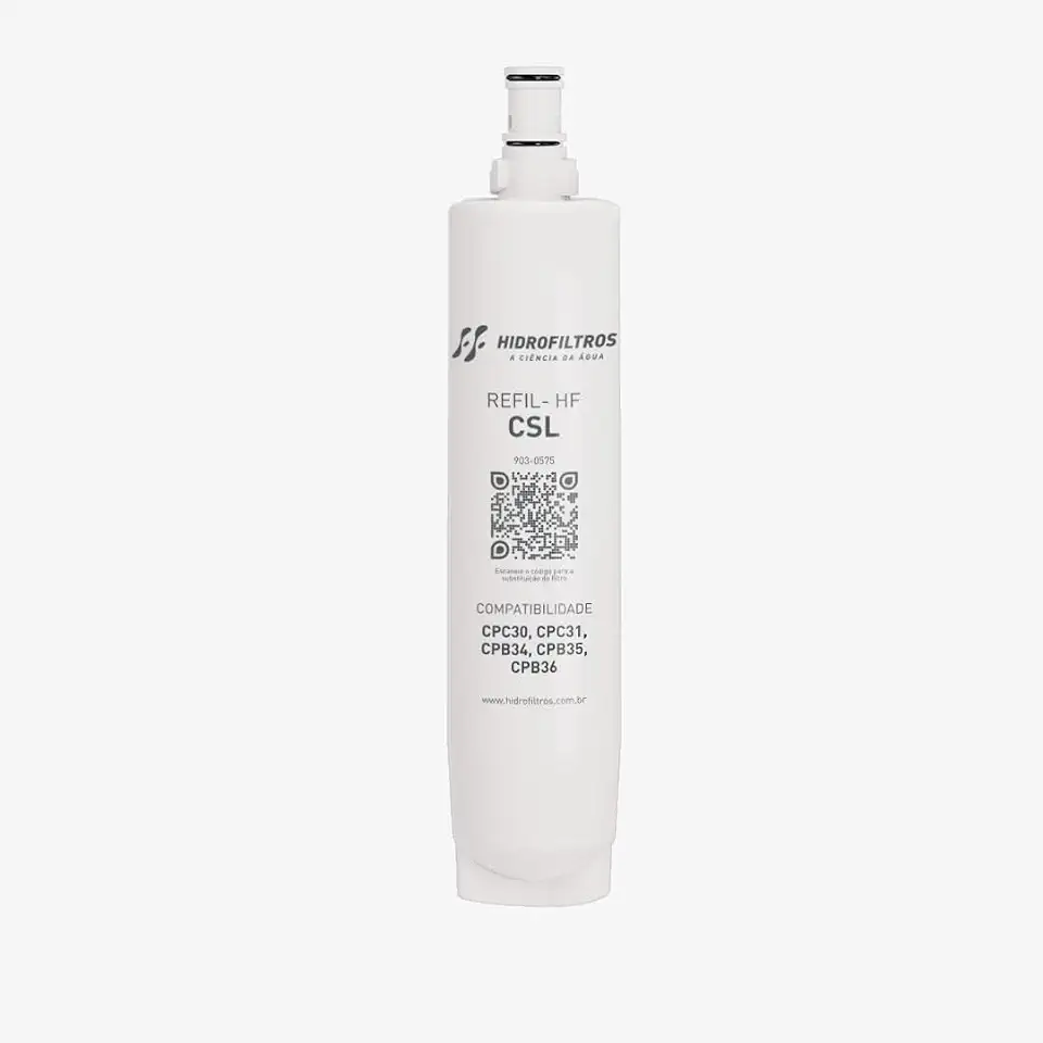 Hidrofiltros - Refil Purificador de Água CSL Hidrofiltros Compatível com os Purificadores Consul Modelos CPC30, CPC31, CPB34, CPB35 E CPB36