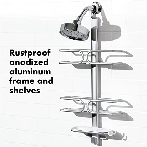 Oxo Good Grips 3 Tier Aluminum Shower Caddy #TOP3