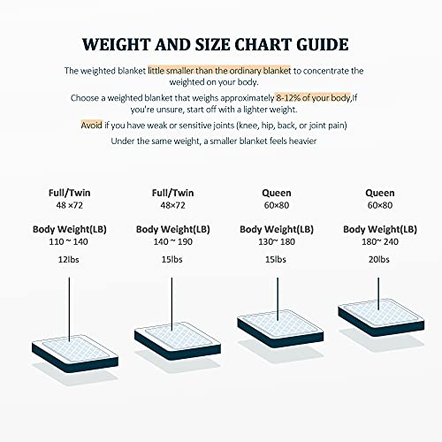 Reepow Moroccan Pink Weighted Blanket Queen Size, 60''X80'' 15Lbs Weighted Blanket Throw Great For Relax And Sleeping, Super Cozy Sherpa And Warm Plush Fleece Heavy Blanket #TOP3