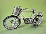 Bella Collezionabile Modello Artigianale Di Vintage Uomo Bicicletta - Bici