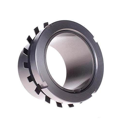 SKF H 317 63 MM Width, Adapter Sleeve, M85 X2 Thread Designation, 75 MM BORE, W/O Holes for Oil Injection, 1.12 Taper, W/KM Lock NUT/MB Lock Washer