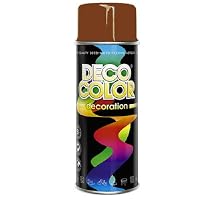 Deco Color Lackspray 12er Sparpack – Mausgrau Glanz RAL 7005, 400 Ml/Dose, Für Innen & Außen