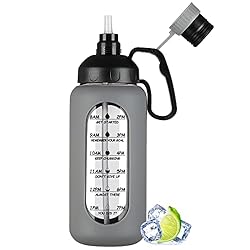 Health and fitness products marked water bottle