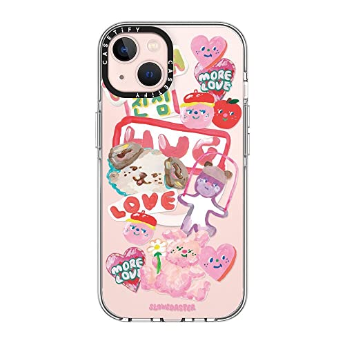 Coque transparente iPhone 13 antichoc Magsafe CASETiFY Slowcoaster anti-jaunissement 2m