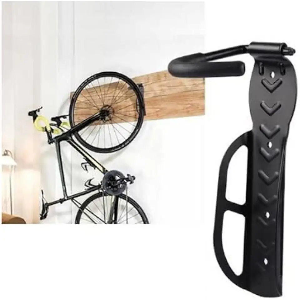 Gancho Pendurar Bicicleta Parede Suporte De Bike Com Apoio