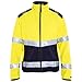 Produktbild Blakläder Warnschutz-Softshelljacke Klasse 2 Größe L in gelb/marineblau, 1 Stück, 487725163389L