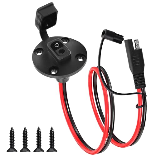 GIASYIEH SAE Connector Power Socket Sidewall Port,