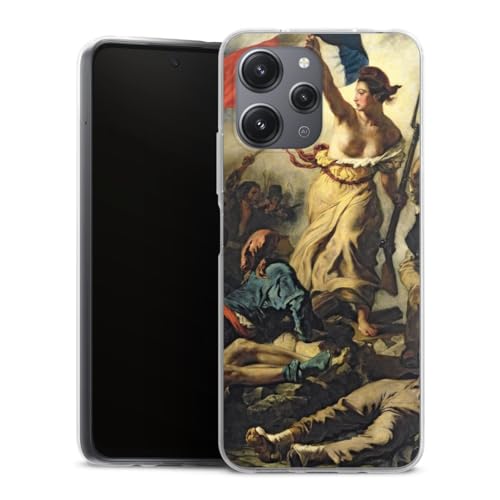 Coque Xiaomi Redmi 12 silicone souple antichoc motif France Peinture Révolution DeinDesign