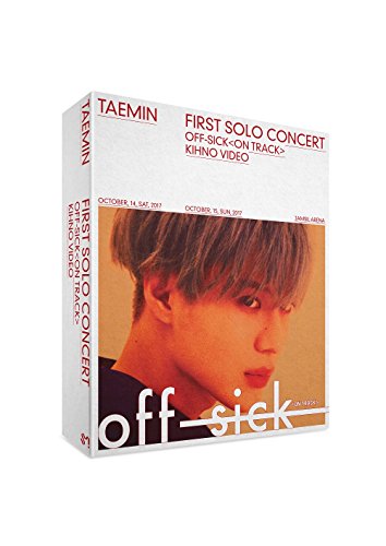 SM Entertainment Taemin 1ST Solo Concert Off-Sick on Track Kihno Video Kit+Kihno Bag+Photobook+Renticular Card