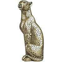 Polyroyal Estatua de Guepardo para decoración del hogar,