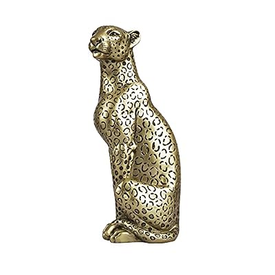 Polyroyal Estatua de Guepardo para decoración del hogar, Escultura de Leopardo, Figura de Guepardo Sentado, decoración de Mesa de Escritorio, decoración para el hogar, Oficina, champán Dorado | Ya disponible en tu tienda friki favorita! En mundofriki.es! Polyroyal Estatua de Guepardo para decoración del hogar, Escultura de Leopardo, Figura de Guepardo Sentado, decoración de Mesa de Escritorio, decoración para el hogar, Oficina, champán Dorado | Ya disponible en tu tienda friki favorita! En mundofriki.es!