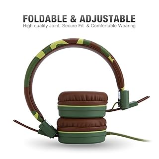 Yomuse Camo Casque Audio Enfant, Casque Auriculaire avec Fil, Pliable Casque Audio Stéréo, Ecouteurs Enfants Filaire… - Les Beatles, Paul McCartney, John Lennon, RIngo Starr, George Harrison Yomuse Camo Casque Audio Enfant, Casque Auriculaire avec Fil, Pliable Casque Audio Stéréo, Ecouteurs Enfants Filaire… – Image 2