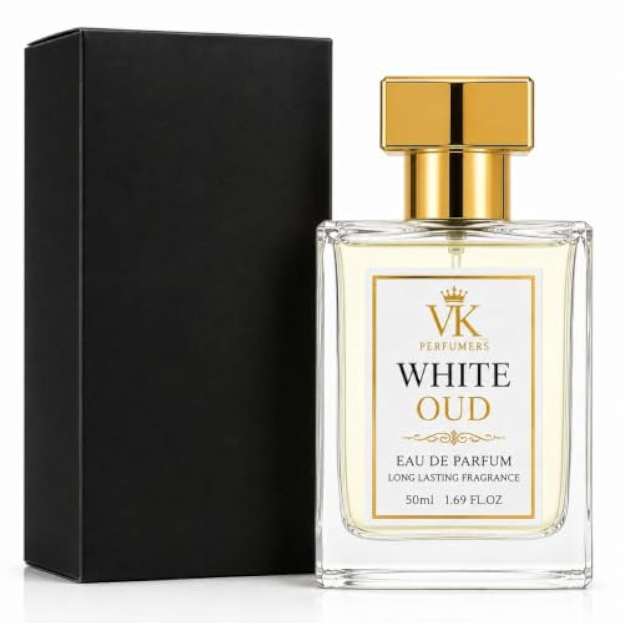 White Oud Eau De Parfum 50ml, Long Lasting Unisex