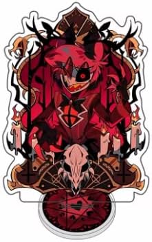 15cm Anime Hazbin Hotel Helluva Boss Game Acrylic Stand Figure Display Alastor/Style 2
