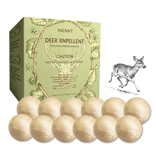 Deer Repellent Balls for Plants, Gardens & Trees by INENNT - Used condition - US$25.64
