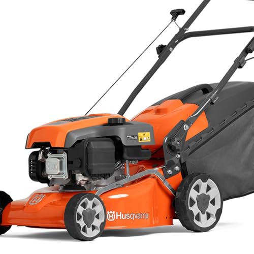 Encontraproduto.com.br - Cortador de grama a gasolina 2,6 hp corte de 40 cm com recolhedor - LC 140P - Husqvarna