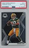 Graded 2020 Panini Mosaic Jordan Love #211 Rookie RC Football Card PSA 10 Gem Mint