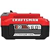 CRAFTSMAN 20V Battery and Charger Set, 4Ah and 6Ah Lithium Ion Batteries and 1 Charger, Cordless Tool Battery Packs (CMCB2046-CK)