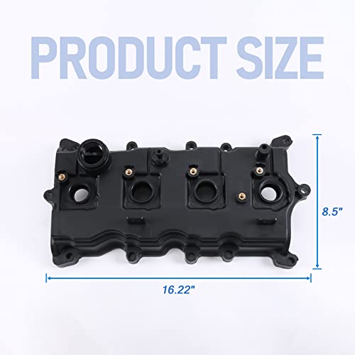 Jdmspeed New Engine Valve Cover With Gasket Replacement For Nissan Altima Sentra Se-R 2.5L Qr25De 2007-2013 Replaces 13270Ja00A 13264-Ja00A 132760M300 13264Jg30C #TOP5