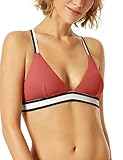 Schiesser Damen Triangle Top Bikini, Terracotta, L