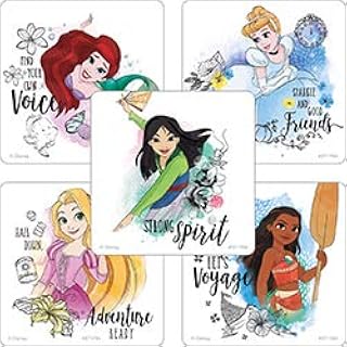 Disney Princess Adventure Ready Stickers - Prizes and Giveaways - 100 per Pack