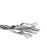 Câble en acier inoxydable : Surface lisse et sans bavures, finition soignée, solide et durable. Utilisez le coupe-fil pour couper la longueur de câble en acier inoxydable nécessaire à vos suspensions et bricolages.