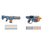 INCLUYE 12 DARDOS NERF: Con 12 dardos oficiales de Nerf para cargar el tambor rotatorio de 6 dardos al completo y con otros 6 para que tengas todo listo para la recarga, lanza, recarga y vuelve a lanzar