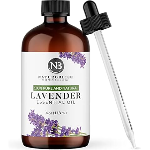 NaturoBliss 100% Pure & Natural Lavender Essential Oil Cover