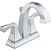 Delta Faucet 2551-MPU-DST Dryden Two Handle Centerset Bathroom Faucet, Chrome