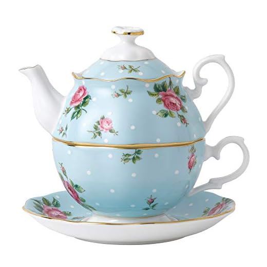 Royal Albert Polka Blue Tea For One