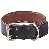 collar perro cuero redondo METERIAL: hecho de elegante cuero 100% genuino, cuero extra ancho y extra grueso, suave y flexible al tacto, pero con la rigidez suficiente para mantener su forma correctamente.