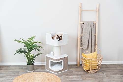 Árbol para gato TRIXIE Ava con condo y cojín removible miniatura 2