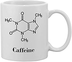 Chemical Formula Caffeine, Novelty Science Geek Mug