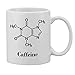 Produktbild Tasse mit chemischer Formel, Koffein