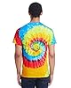 Tie-Dyed Tie-Dye CD100 Adult 5.4 Oz, 100% Cotton T-Shirt Pastel Neon S #3