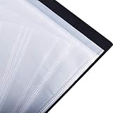 Music File Folder A4 Size Sheet Music Folder Paper Documents Music Themed 40 Pockets Storage Folder - Image 7