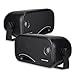 Produktbild Caliber Lautsprecher Auto - 2er Set Auto Boxen - Koaxial Lautsprecher 3-Wege - Max. 120 W - 80 W RMS - Inklusive Montagebügel - Schwarz - 185 x 98 x 115 mm