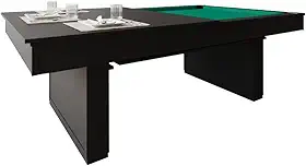 Mesa de Sinuca/bilhar com Tampo de Jantar - 2,00x1,10 - Verde