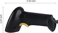 Vista 2 de Handheld USB Barcode Scanner Wired 1D Bar Code Reader for Supermarket, Convenience Store, Warehouse