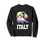 Photo Gallery cockatiel con bandiera italia, cockatiel italia, italia 2024 felpa Photo Gallery cockatiel con bandiera italia, cockatiel italia, italia 2024 felpa