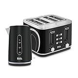 Morphy Richards Motive Kettle and Toaster Set (Black)