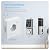 Lockly Secure Pro Wi-Fi Smart Door Lock, Keyless Entry with PIN Genie® Digital Keypad, 3D Biometric Fingerprint Sensor Front Door Lock Deadbolt, Voice Control & Auto Lock - Left Fingerprint Edition