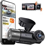 Vantrue N2X 2.7K Uber Dash Cam Front and Inside, 5.8G WiFi Dual Dash Camera for Car w/HDR IR Night Vision, STARVIS 2, GPS, 2.5K/60FPS, 24/7 Parking Mode, Voice Control, Support 512GB Max