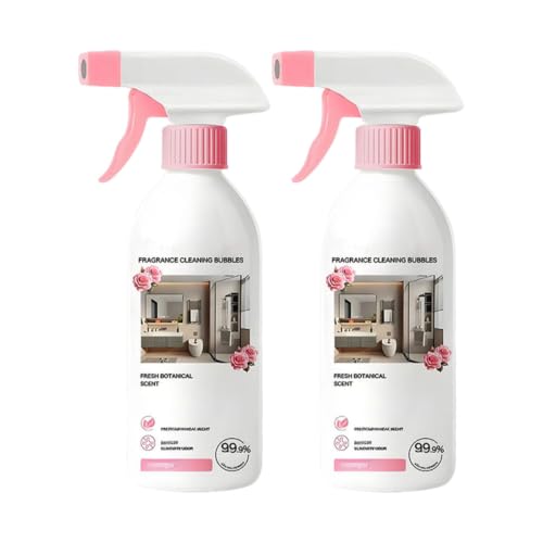 Multi-Purpose Bathroom Cleaner Spray,Kitchen Bathroom Cleaner,For Showers (2PCS)