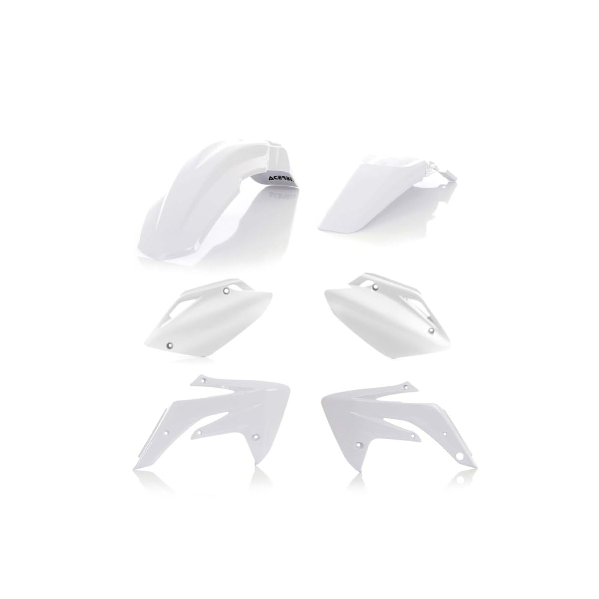 Amazon.com: Acerbis Replica Plastic Kit White Compatible with