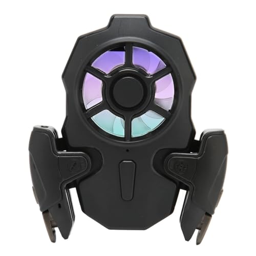 Riven Un conjunto de radiador portátil para teléfono con botones de funcionamiento sensibles, para refrigeración de teléfonos móviles, ventilador externo de alto rendimiento
